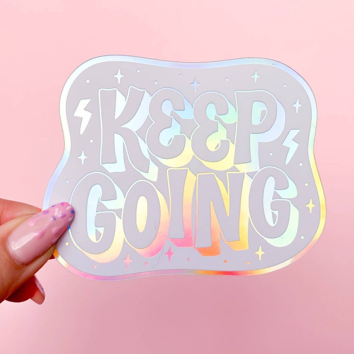 Keep Going Sticker