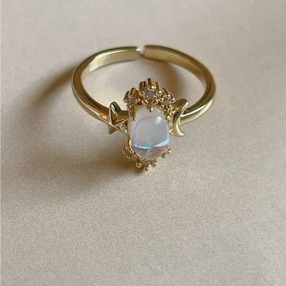 Little Opal Stars Ring