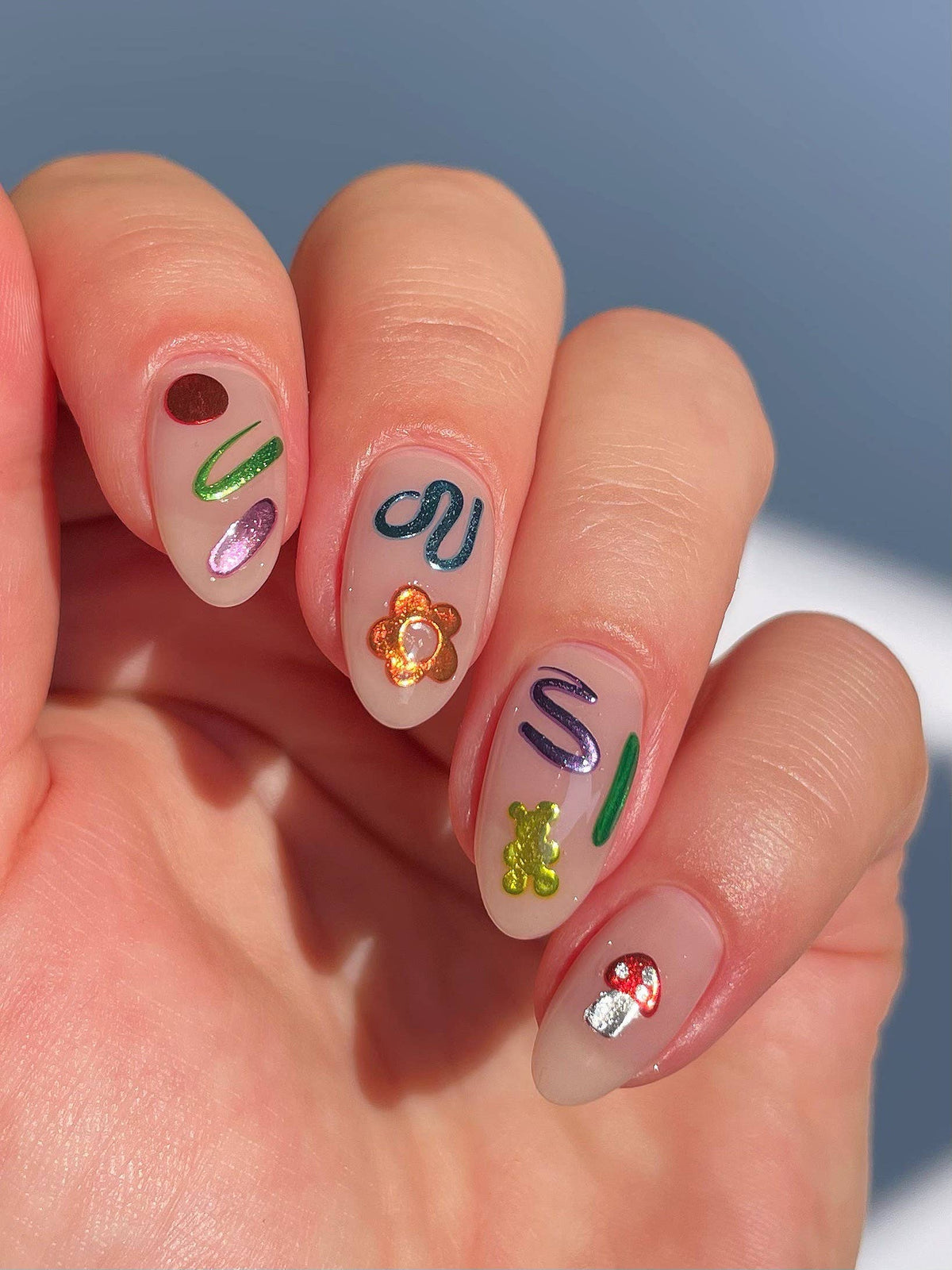 Nail Art Stickers - Jelly