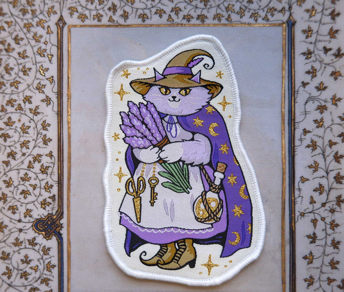 Cat Witch - Woven Patch