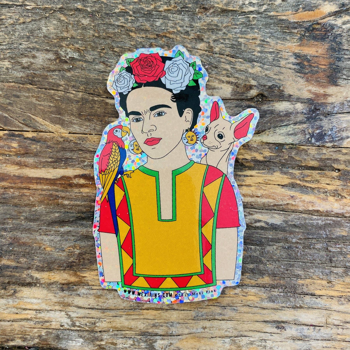 Frida Con Amigos 3&quot; Sticker