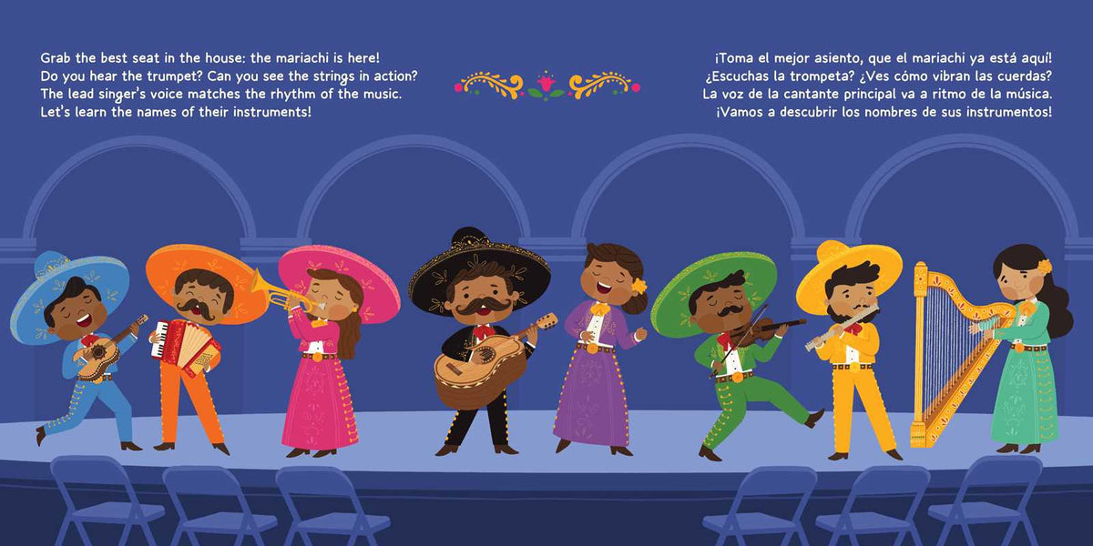 Mariachi: Musical Instruments / Instrumentos musicales (Bilingual) by: Board Books; 22 pages / English