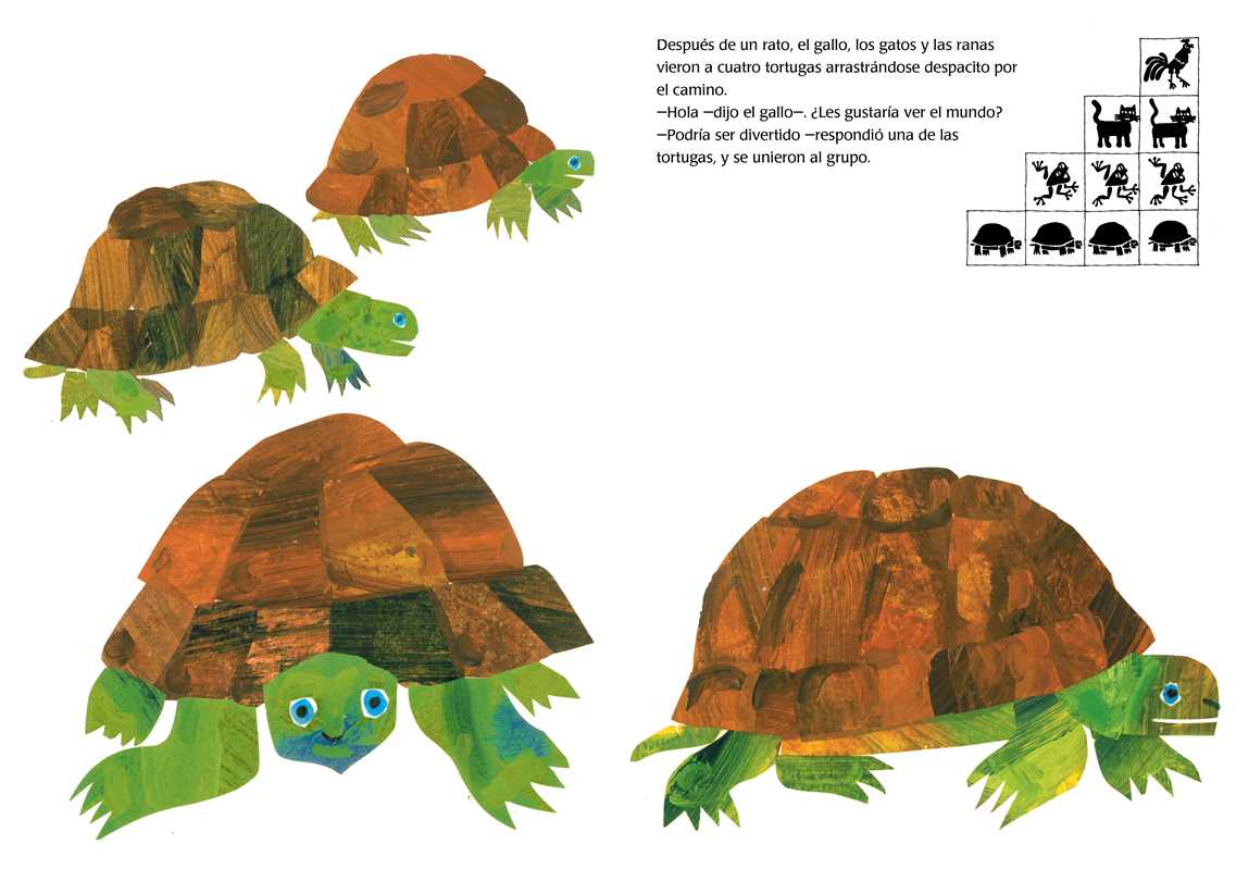 El gallo sale a ver el mundo (Rooster's Off to See the World) by Eric   Carle: Paperback; 32 pages / Spanish