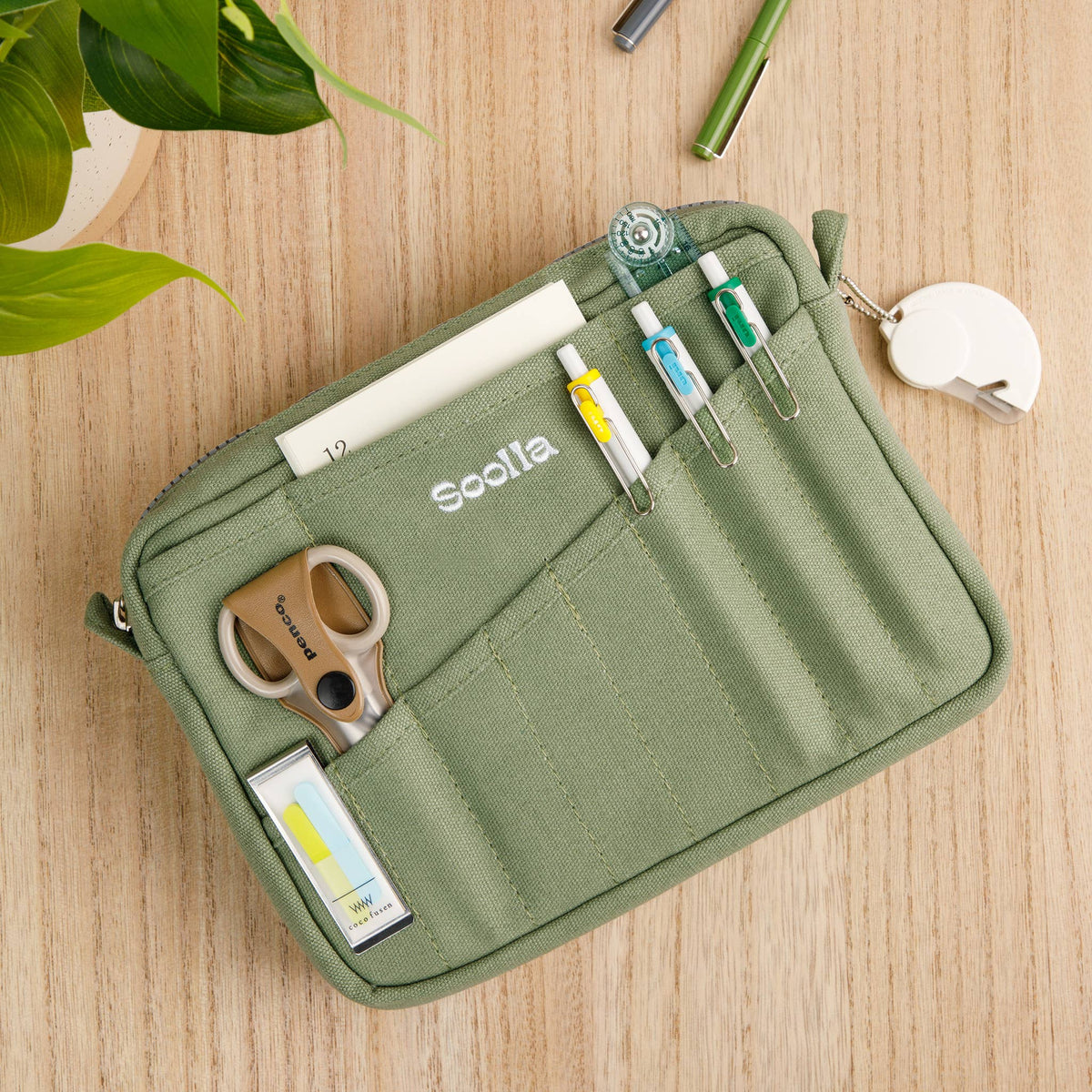 Soolla® Studio Pouch, Graphite (Stationery Pouch)