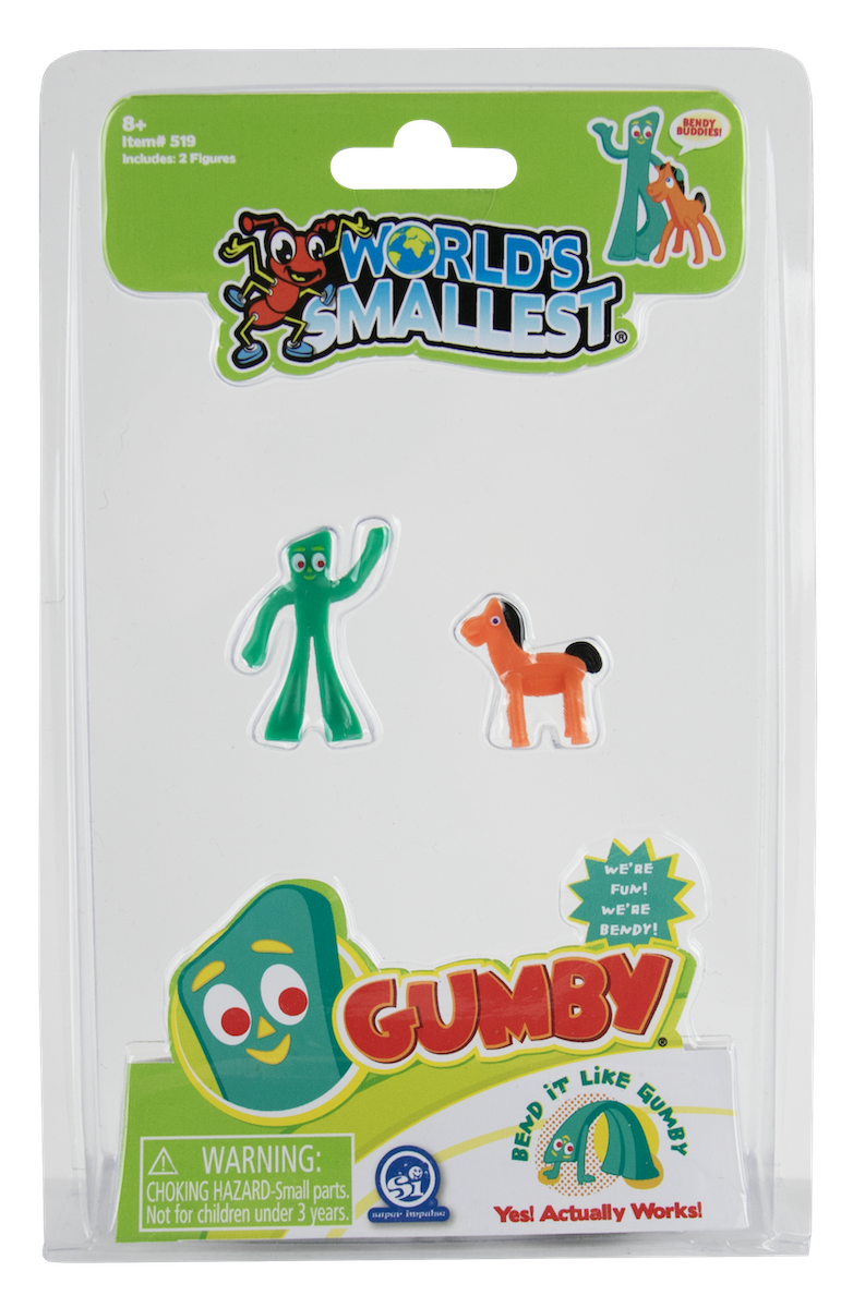 World's Smallest Gumby & Pokey Figures
