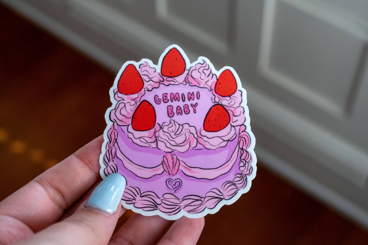 Zodiac Cake Stickers: Scorpio