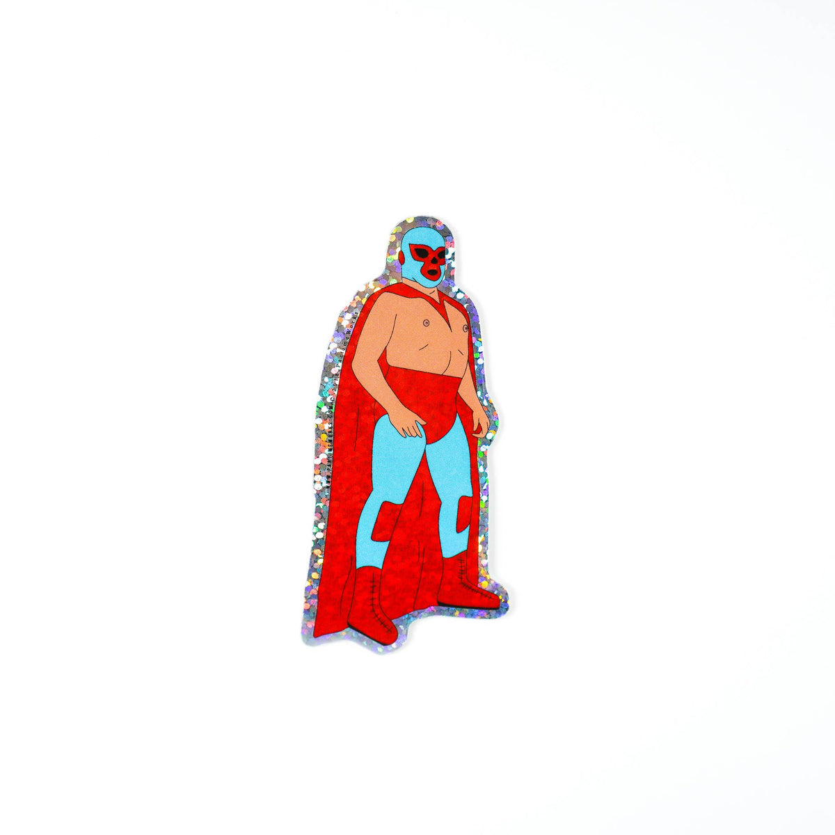 Nacho Luchador 3&quot; Sticker