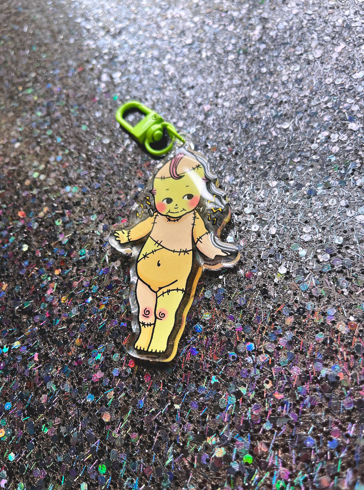 Kreepy Kutie Zombie Keychain