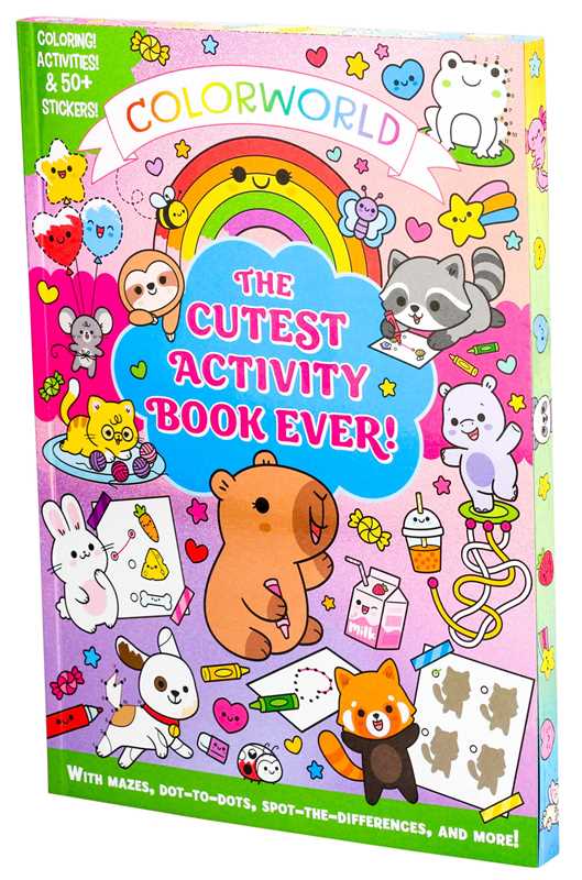 ColorWorld: The Cutest Activity Book Ever! by Editors of Silver Dolphin Books: Paperback; 224 pages / English