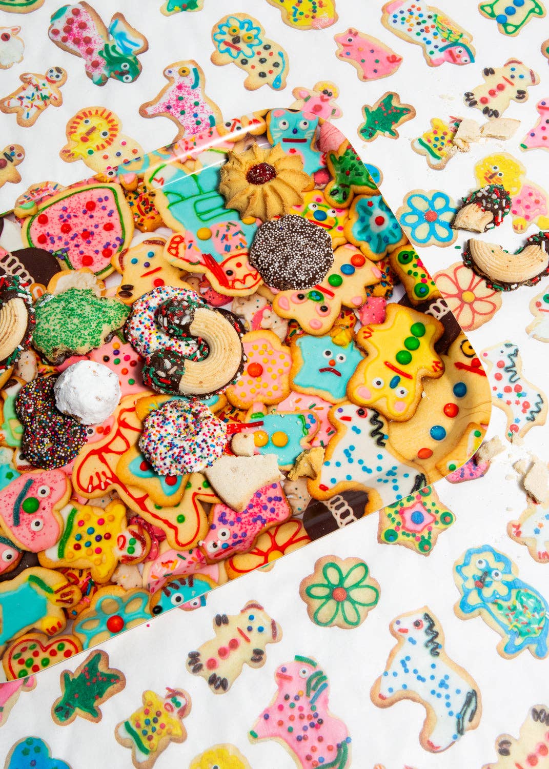 Weird cookies tray