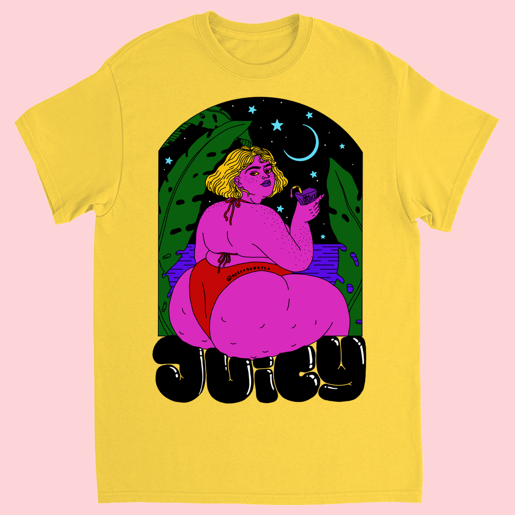 Juicy Tee: White / Extra Large (XL)