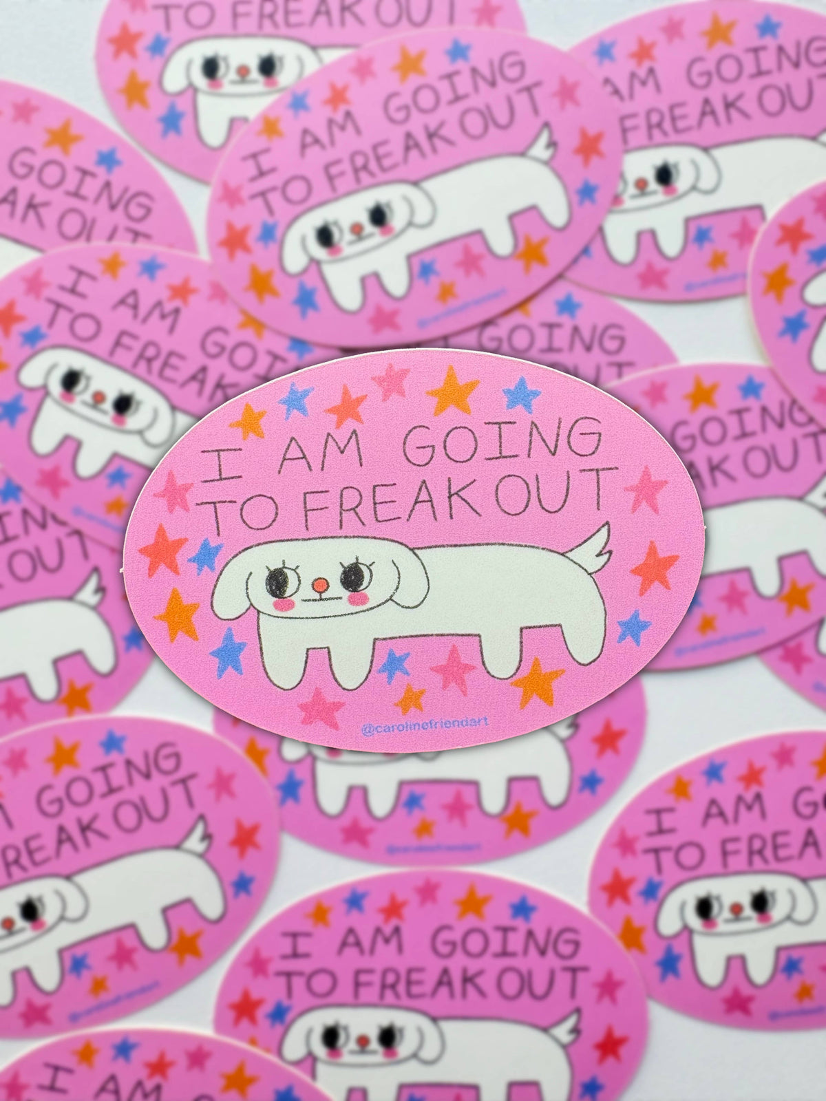 I Am Going to Freak Out Sticker | Vinyl Waterproof Funny