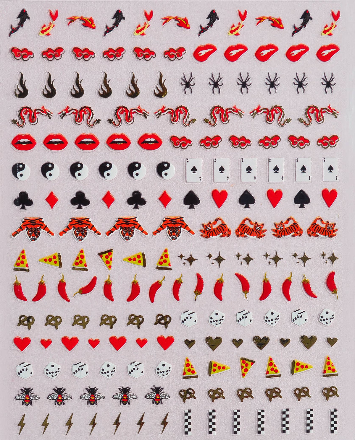 Nail Art Stickers - Jackpot