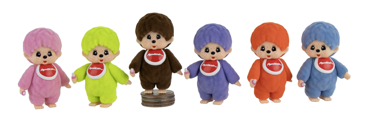 World's Smallest Monchhichi Plush Figures (Assorted)