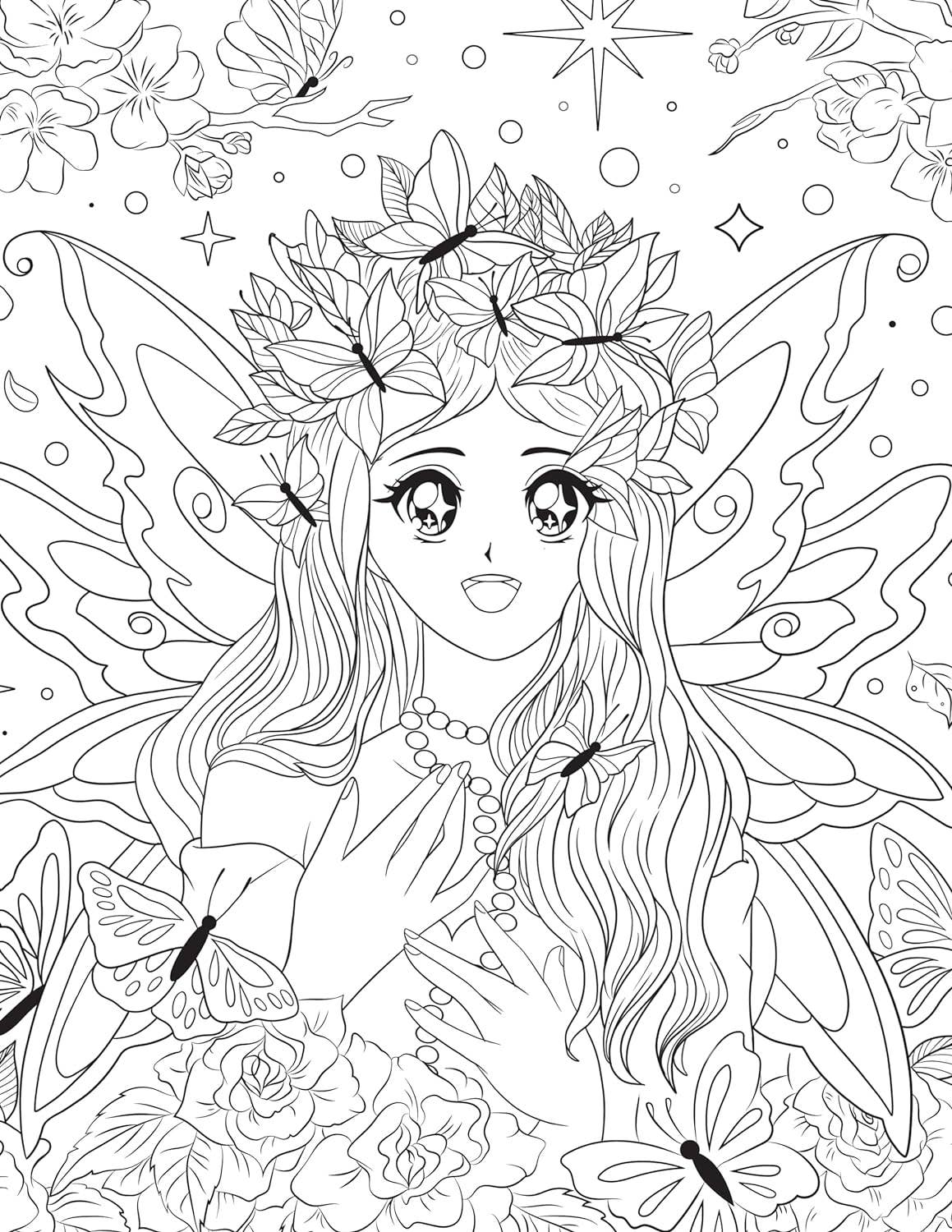 Let&#39;s Color Manga - Over 45 Intricate Whimsical Designs