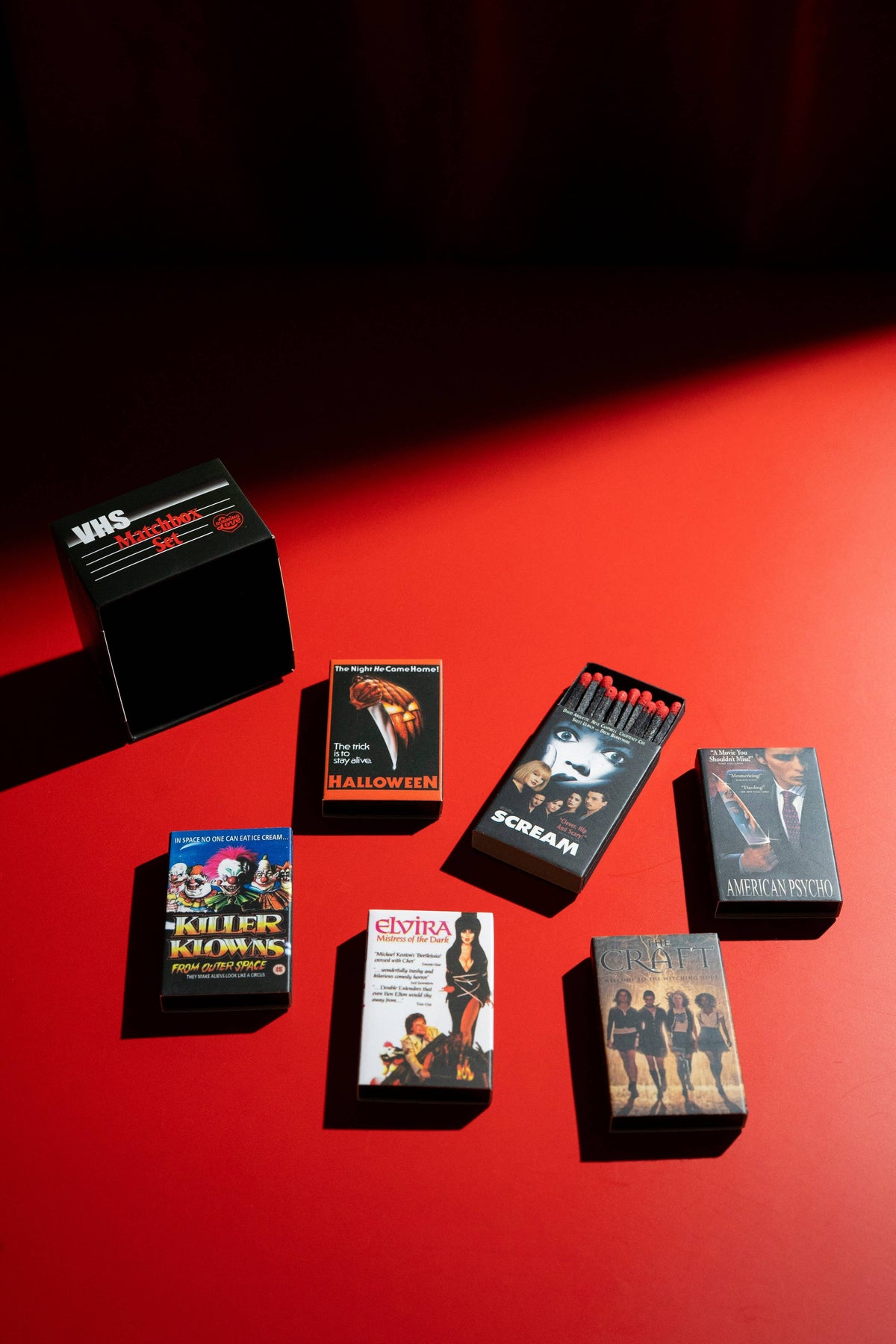 VHS Match Box Set- Horror Vol 1