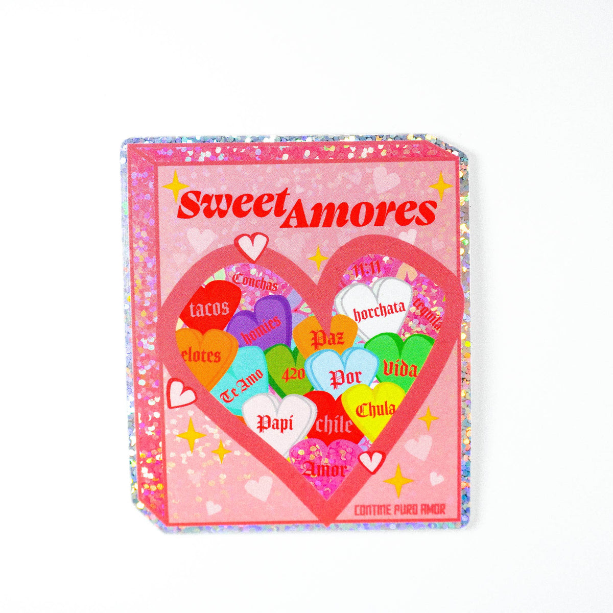 Sweet Amores 3&quot; Sticker