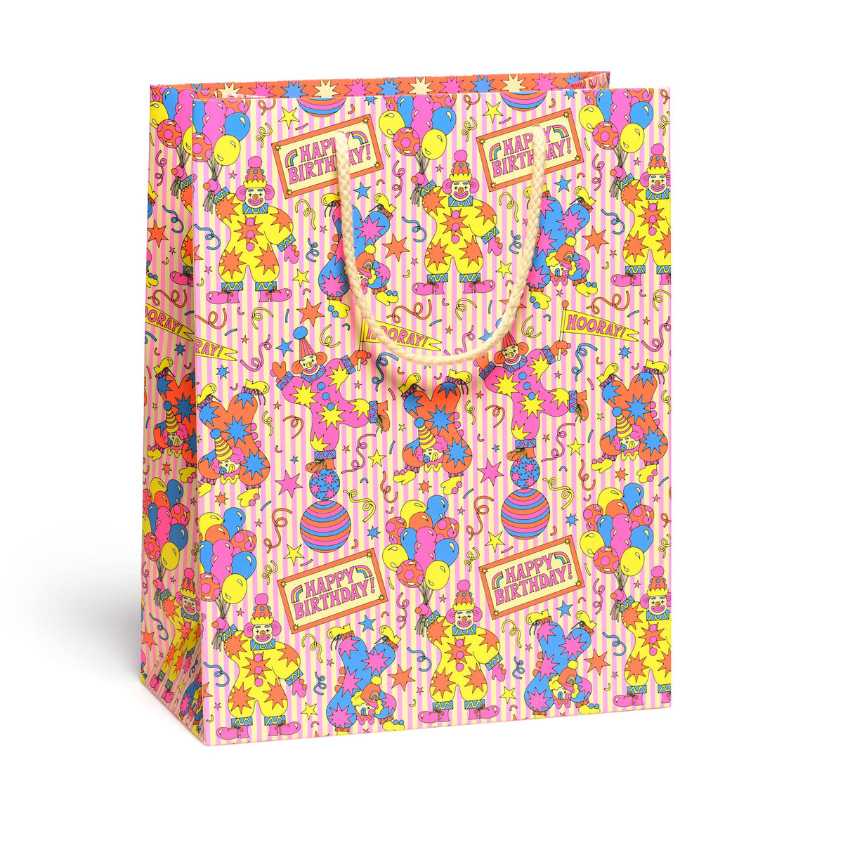 Clowns large gift bag: Large