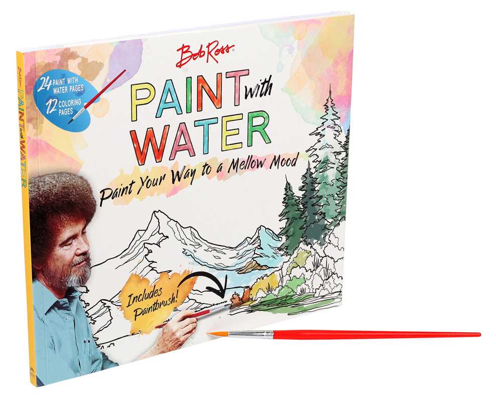 Bob Ross Paint with Water by Editors of Thunder Bay Press: Paperback; 80 pages / English