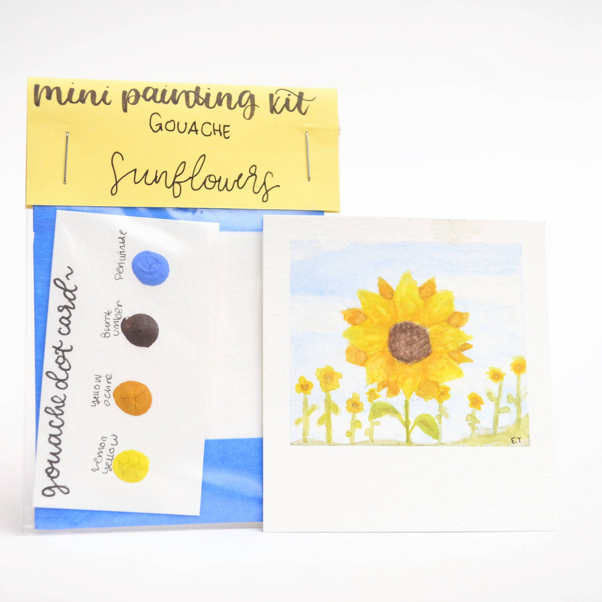 Mini Painting Kit- Sunflowers