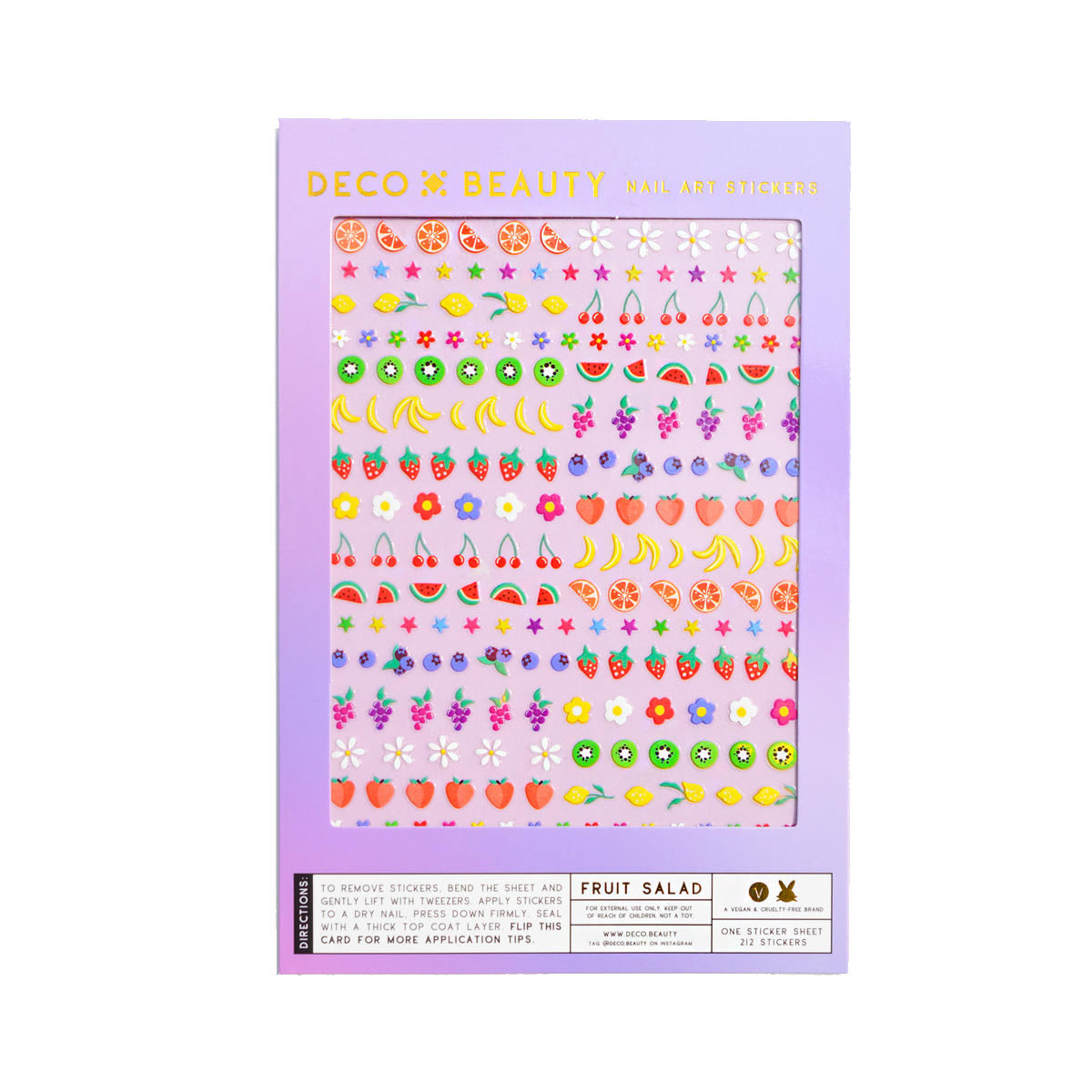 Nail Art Stickers - FRUIT SALAD