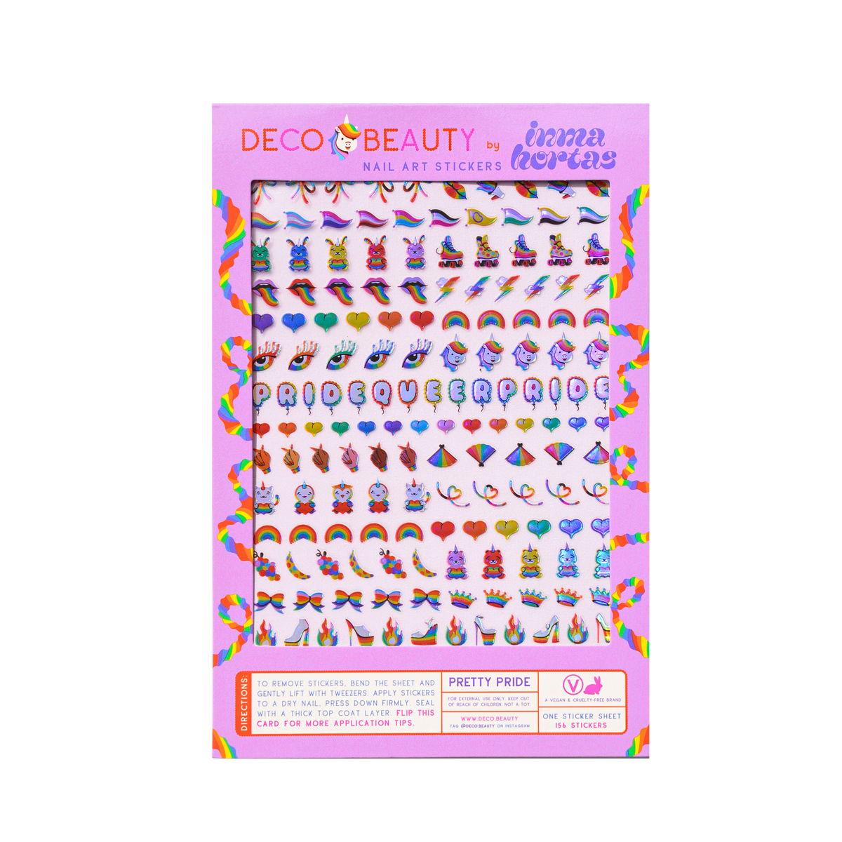 Nail Art Stickers - PRETTY PRIDE