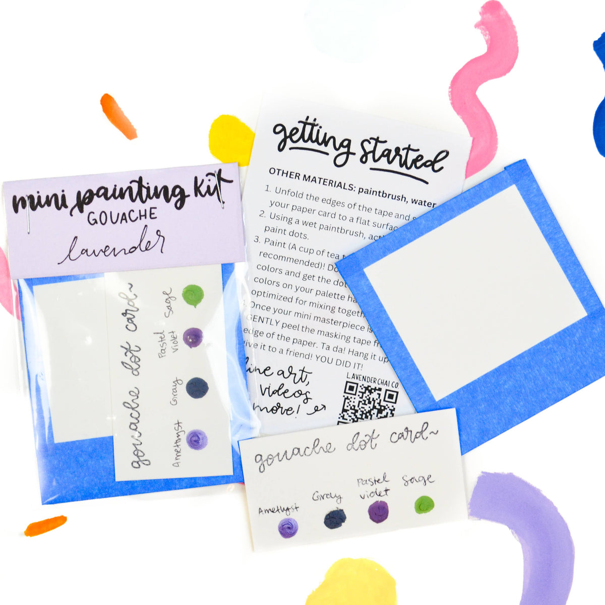 Mini Painting Kit- Mason Jar Flowers