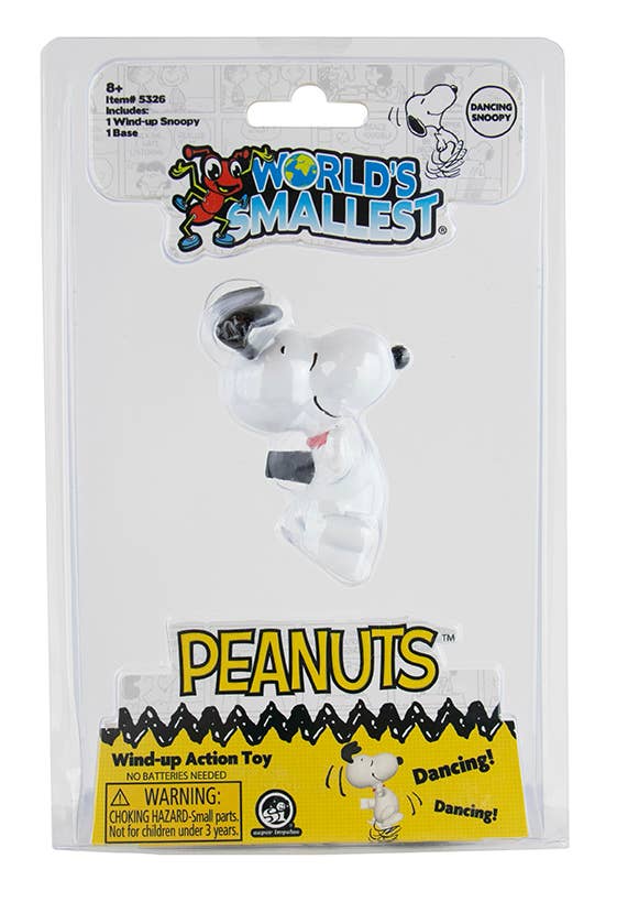 World's Smallest Happy Dancing Snoopy