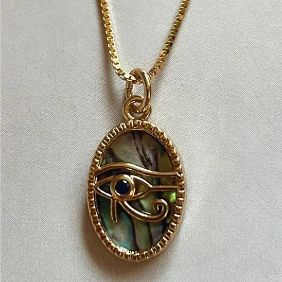 Juno Necklace: Abalone