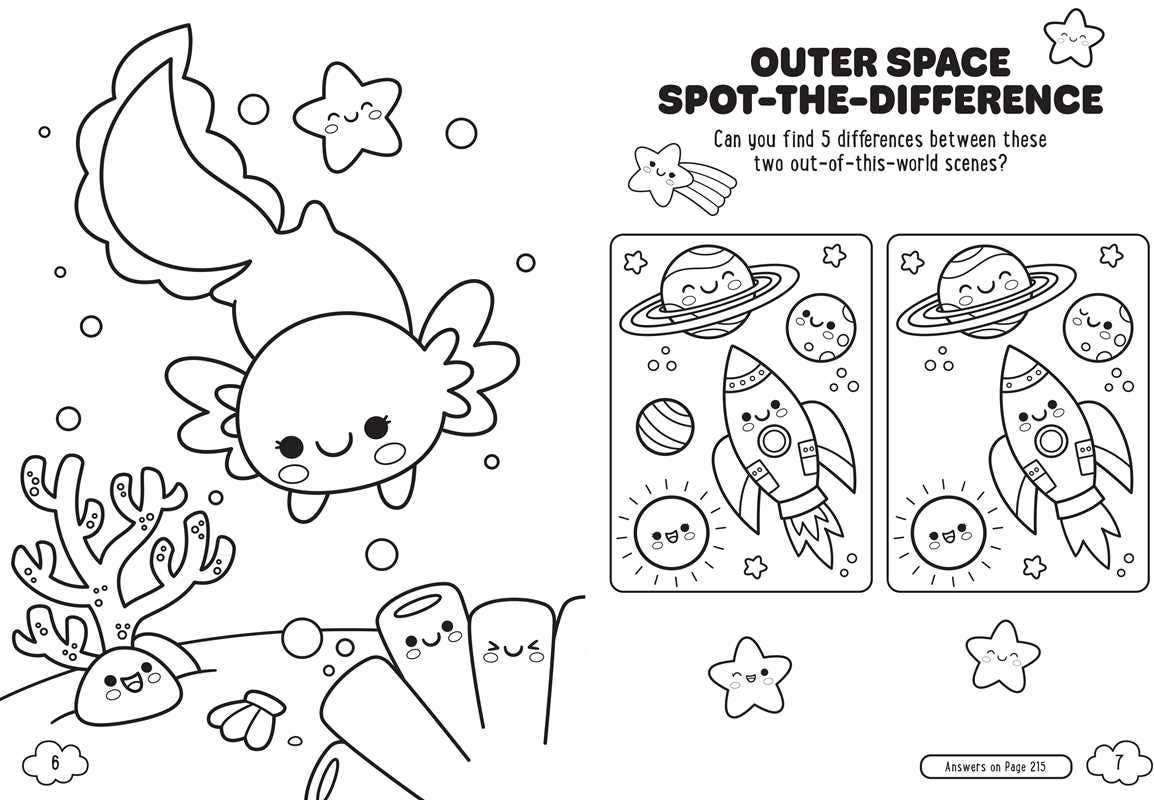 ColorWorld: The Cutest Activity Book Ever! by Editors of Silver Dolphin Books: Paperback; 224 pages / English