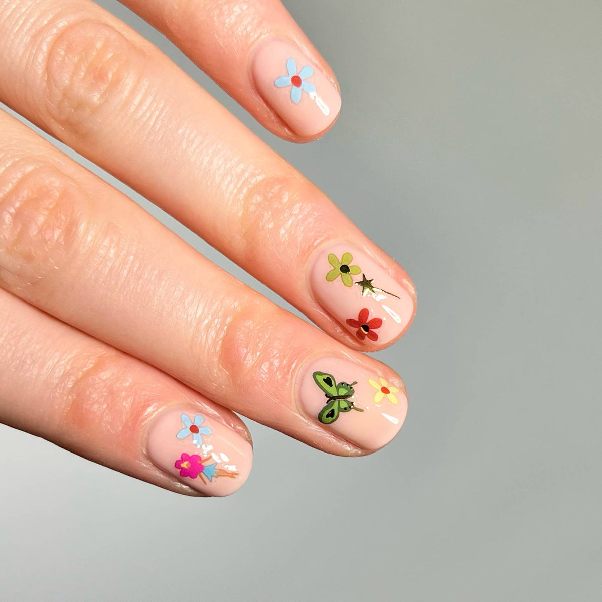 Nail Art Stickers - WOODLAND FAE