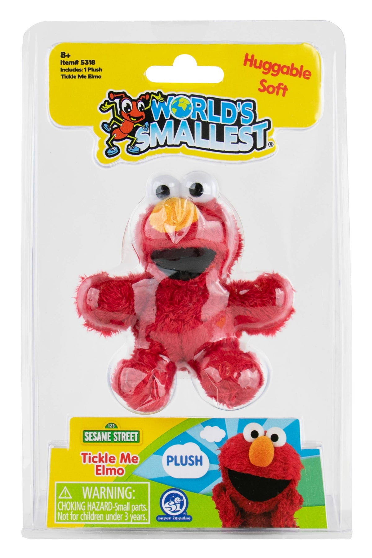 World's Smallest Tickle Me Elmo Plush