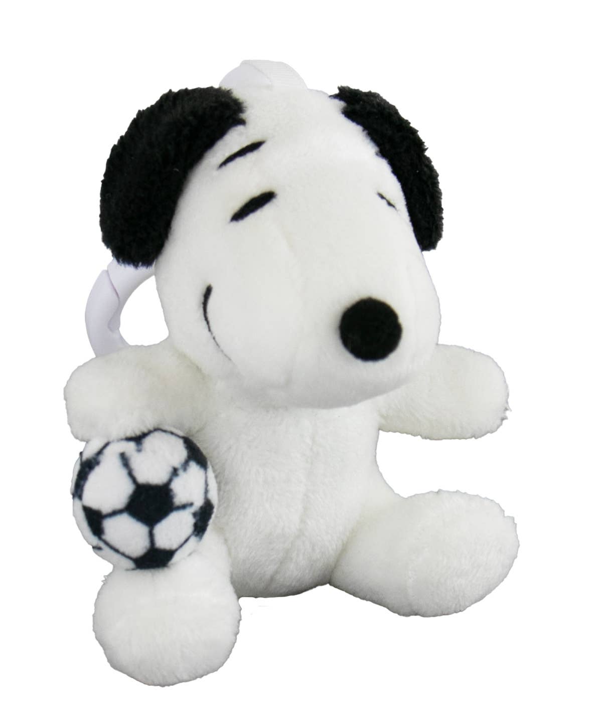World's Smallest Spoopy Peanuts soccer plush figurine