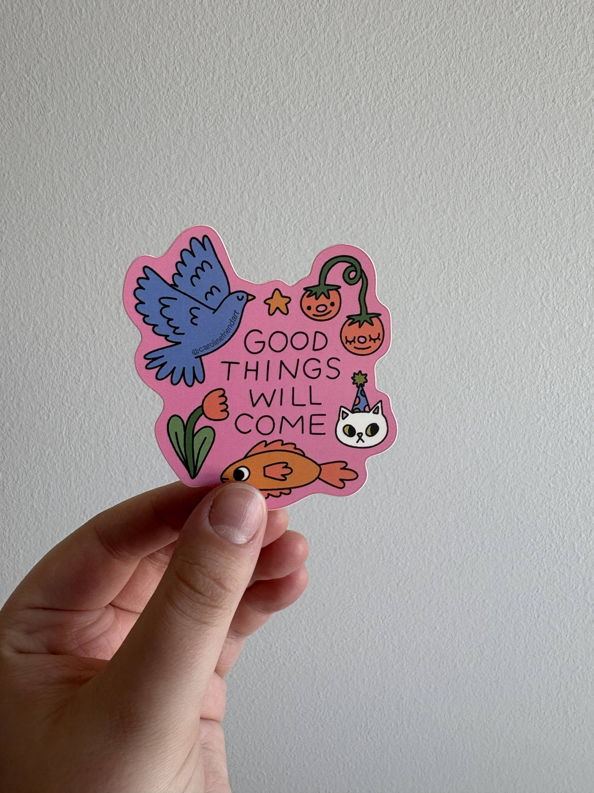 Good Things Will Come Sticker | Vinyl Waterproof Cute Art