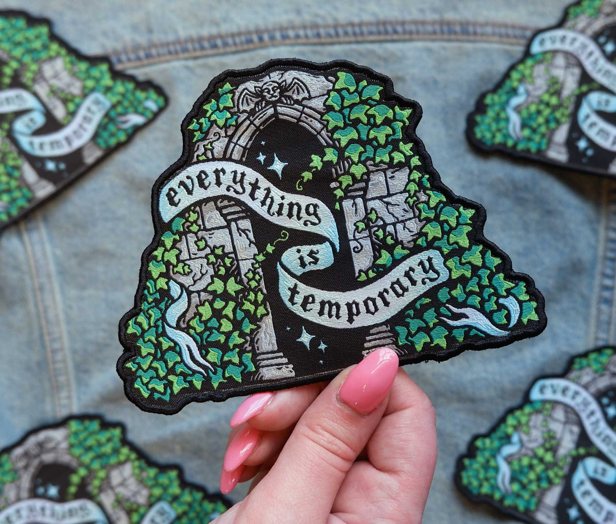Everything is Temporary - Woven Patch