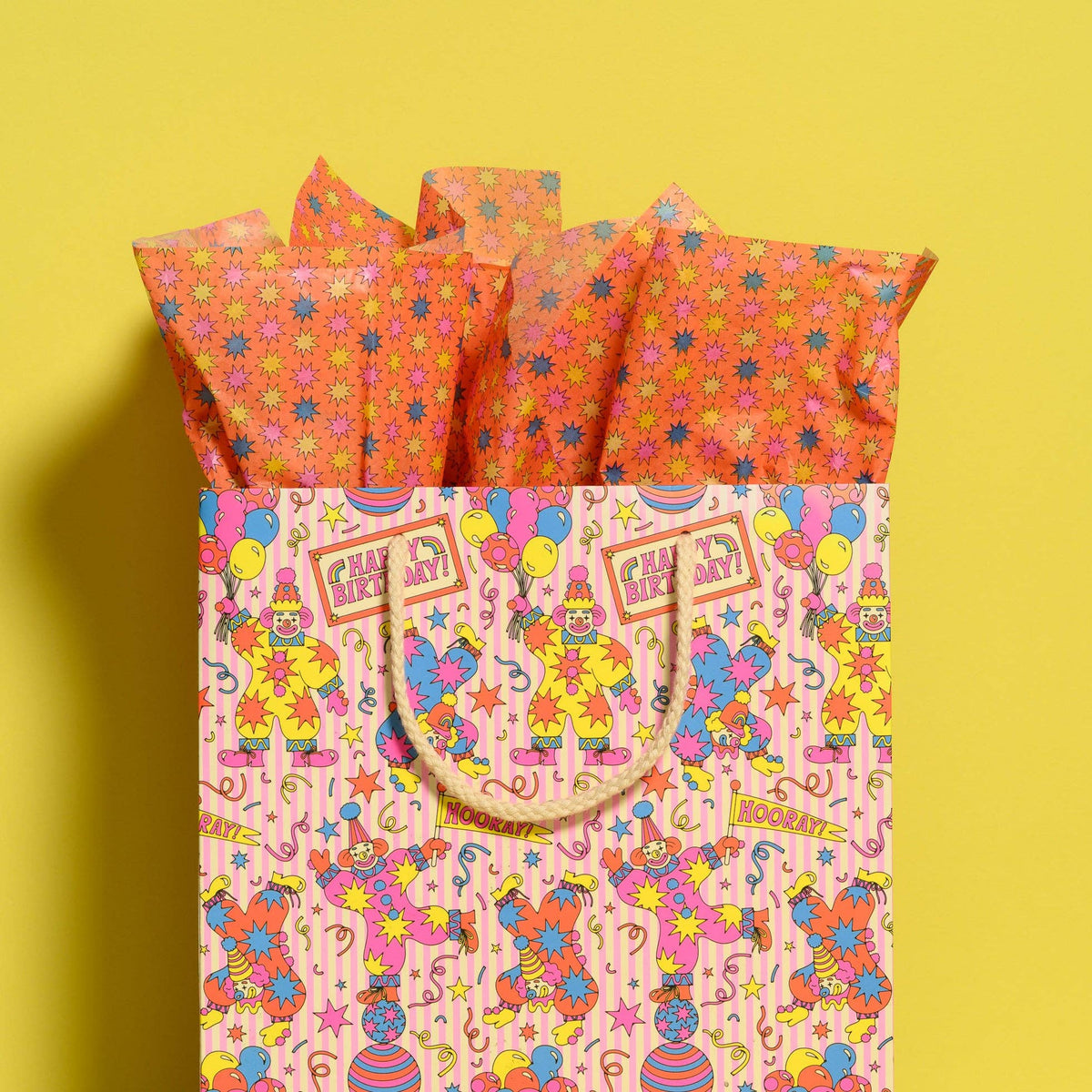 Starburst tissue paper: 5 Sheets