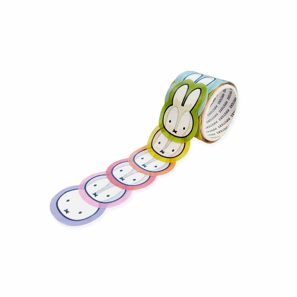 Colorful Miffy Washi Sticker Roll