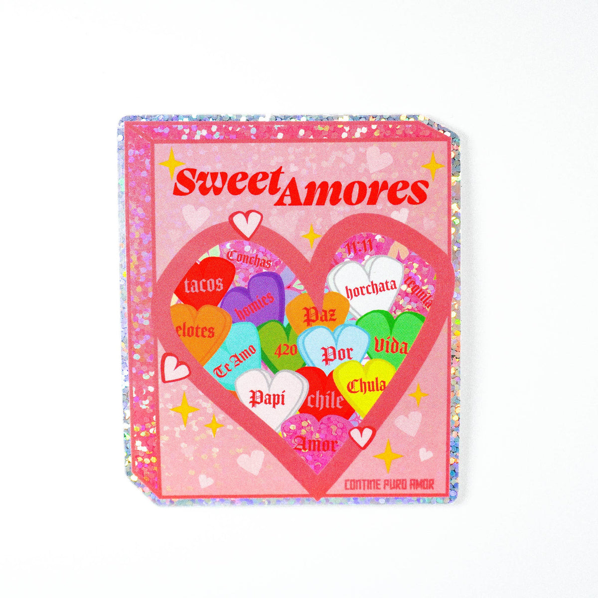 Sweet Amores 3&quot; Sticker