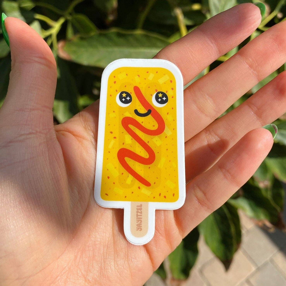 Paleta Mango Con Chile Sticker