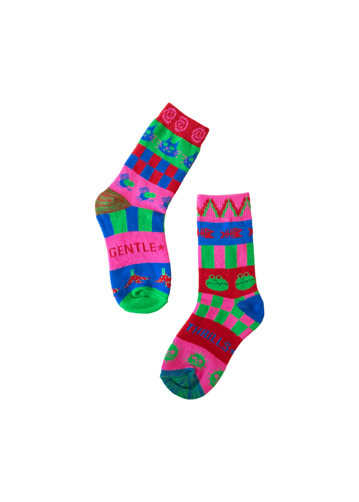 Wacky kids socks: 12m - 3y