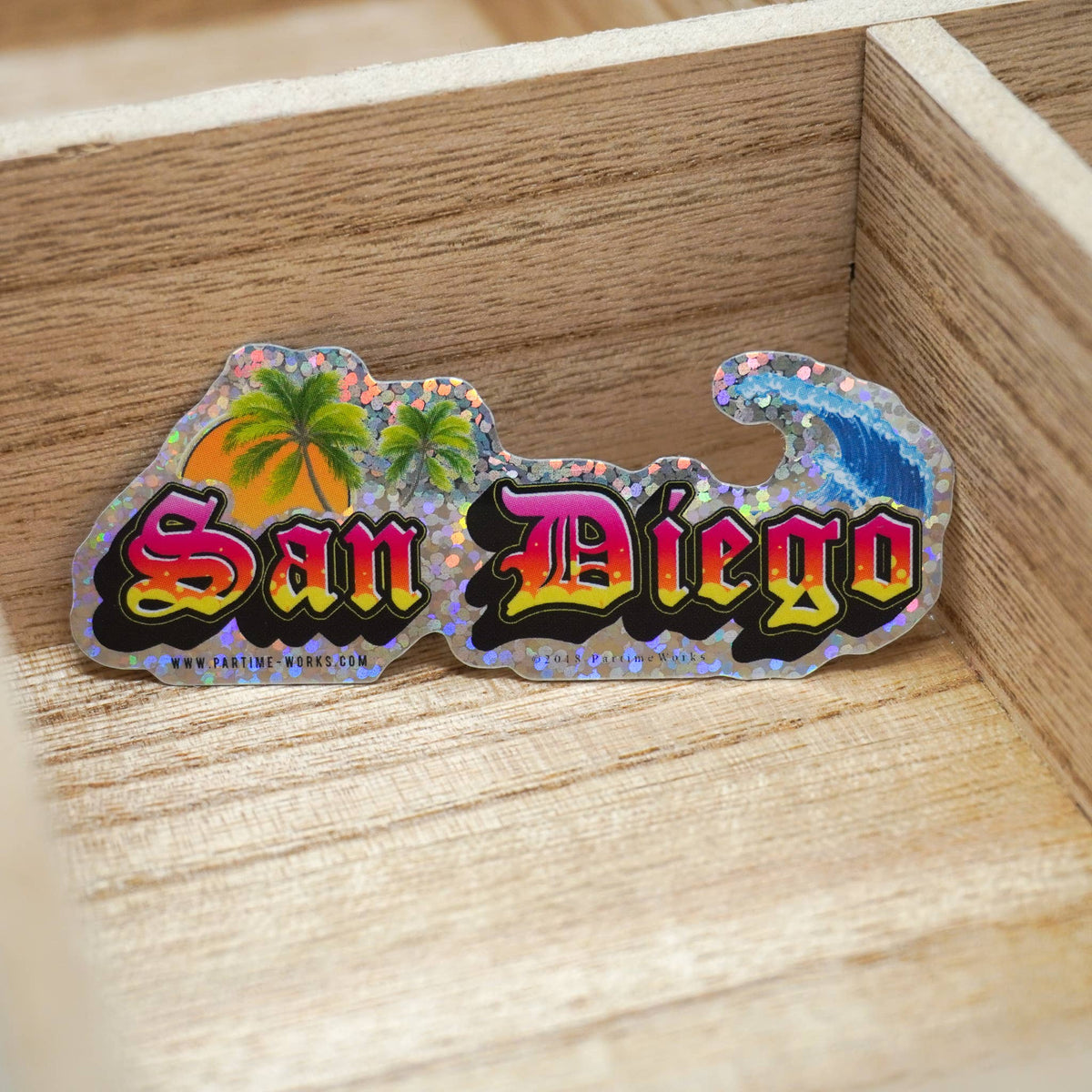 San Diego 3&quot; Sticker