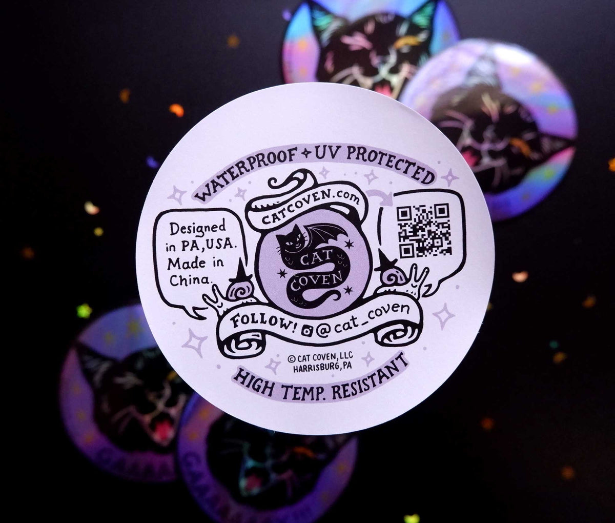 GAAAAAAAY!!! - Holographic Sticker