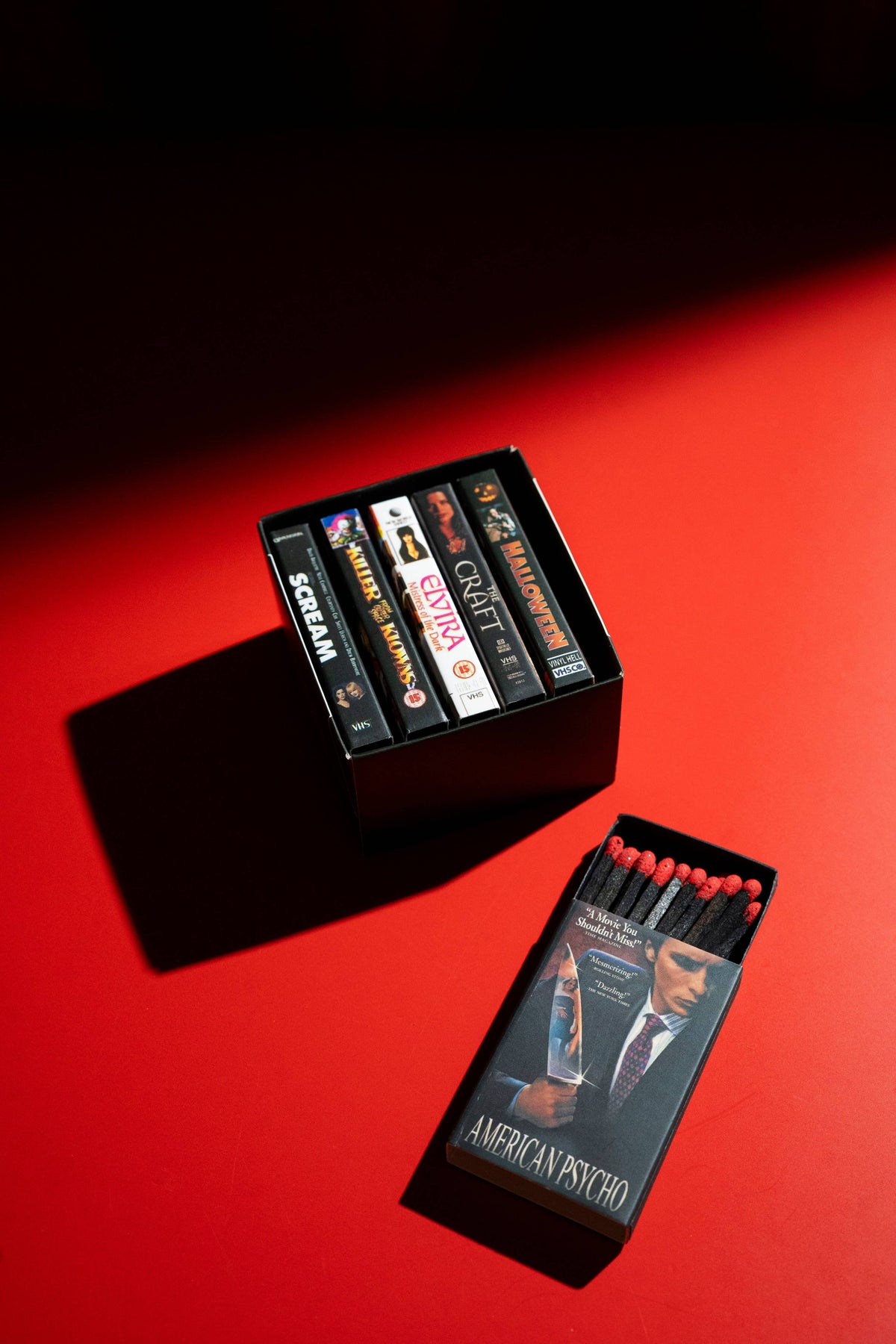 VHS Match Box Set- Horror Vol 1