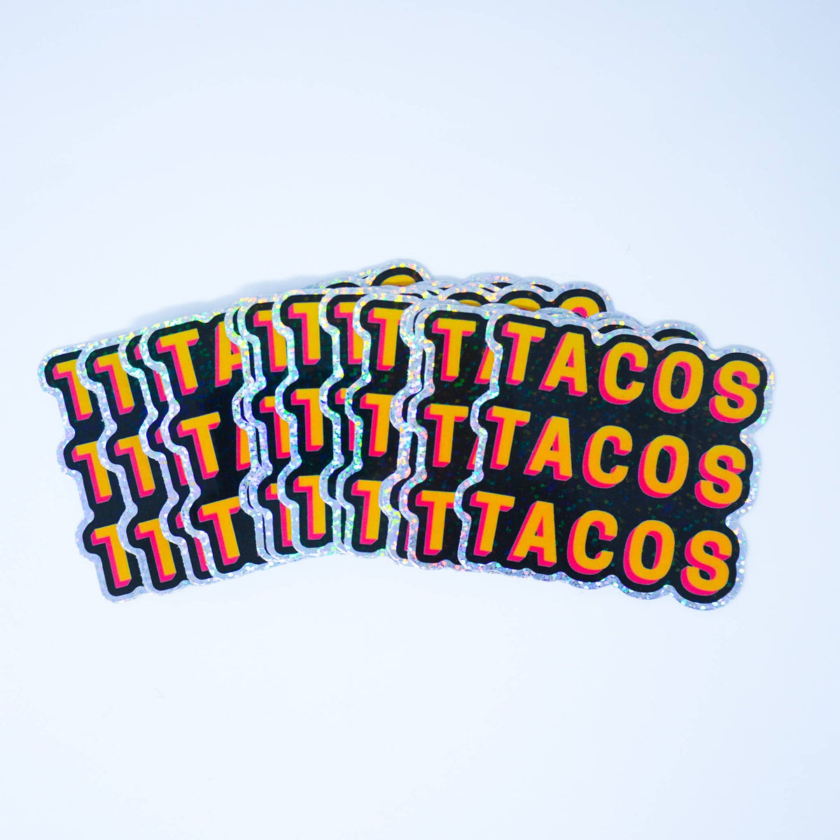 TACOS 3&quot; Sticker