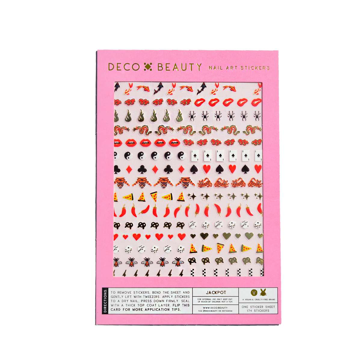 Nail Art Stickers - Jackpot