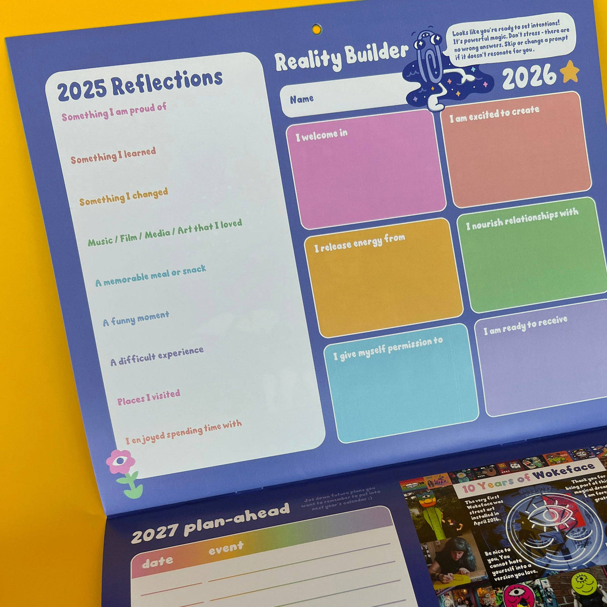 Wokeface 2026 Calendar