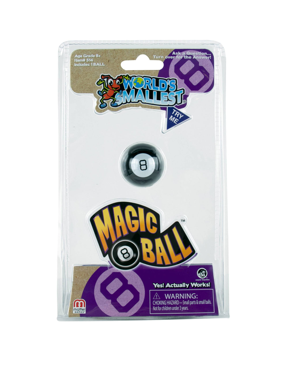 World's Smallest Magic 8 Ball
