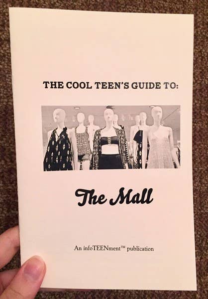 Cool Teen's Guide To The Mall (Zine)