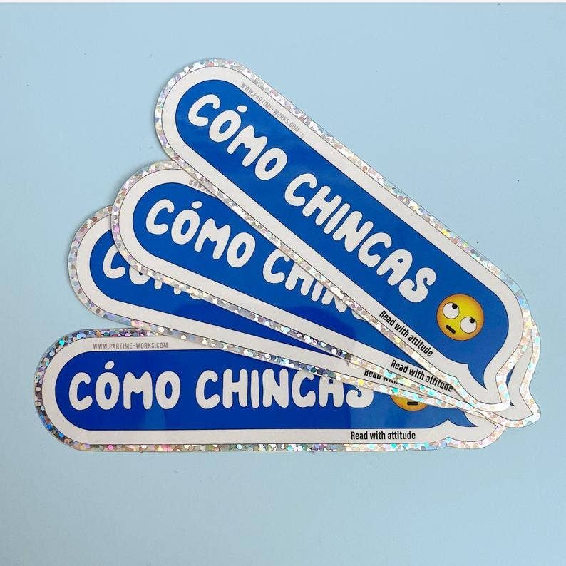 Como Chingas 4&quot; Sticker