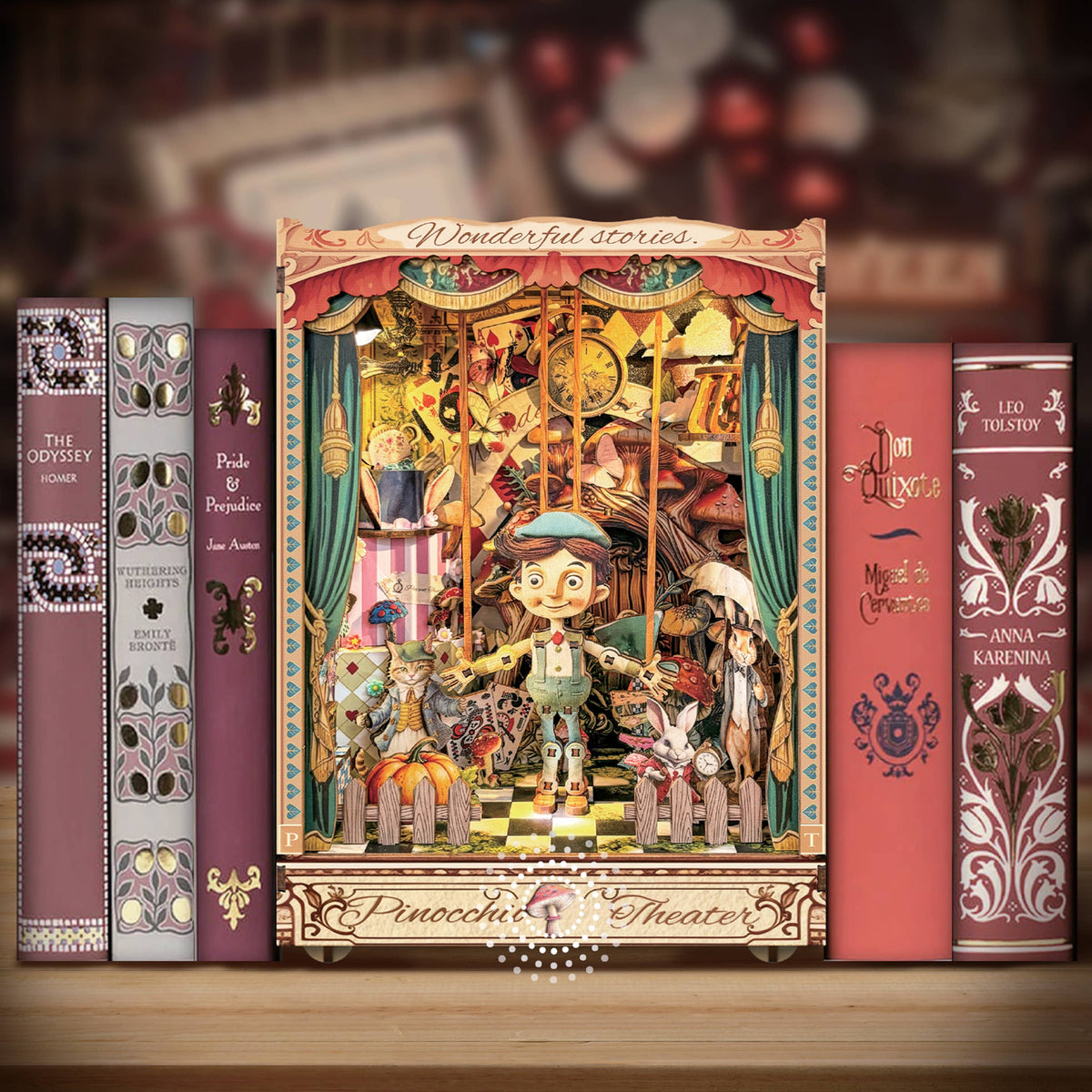 DIY Book Nook Kit: Pinocchio Theater
